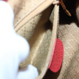 Gucci Vintage Bamboo Backpack Suede