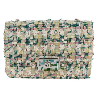 Chanel Beauty Lock Flap Bag Quilted Tweed