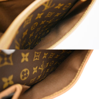 Louis Vuitton Sac Gibeciere Messenger Bag Monogram Canvas