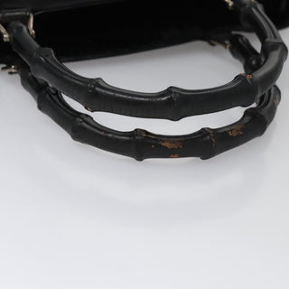 Gucci Vintage Bamboo Handle Bag Nylon