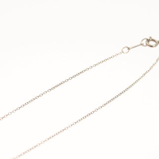 Tiffany & Co. Elsa Peretti Cross Pendant Necklace Sterling Silver