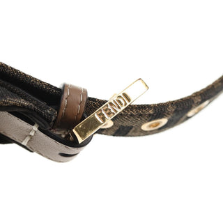 Fendi Cookie Hobo Zucca Canvas