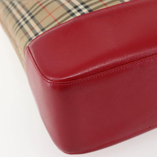 Burberry Nova Check Tote canvas check pattern