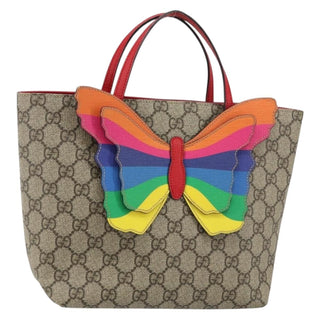 Gucci Children's tote with rainbow butterfly Canvas