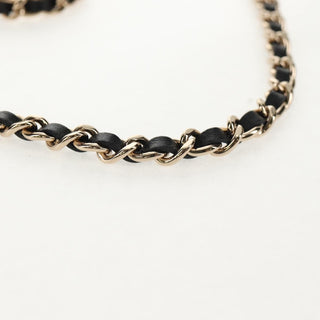 Chanel Flap Card Holder on Chain Quilted Printed Canvas