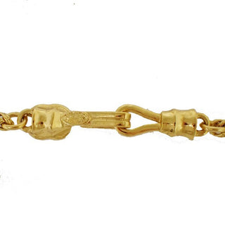 Chanel Vintage CC Fringe Pendant Necklace Metal