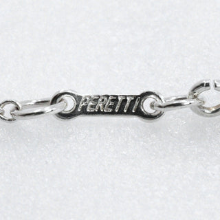 Tiffany & Co. Elsa Peretti Open Heart Pendant Necklace Sterling Silver