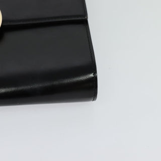 Celine Vintage Circle Logo Crossbody Bag Leather