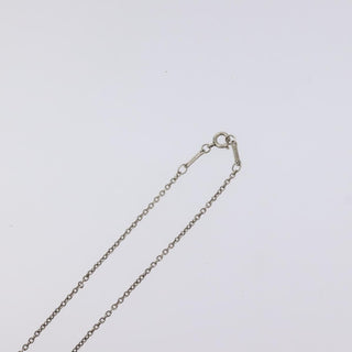 Tiffany & Co. Elsa Peretti Open Heart Pendant Necklace Sterling Silver