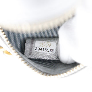 Chanel 19 Round Clutch with Chain Quilted Leather