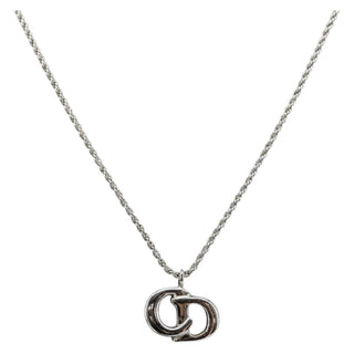 Christian Dior CD Logo necklace Metal