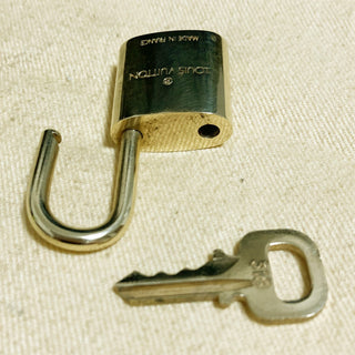 Louis Vuitton Cadenas Bag Charm Gold-plated
