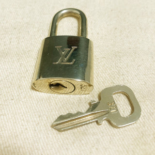 Louis Vuitton Cadenas Bag Charm Gold-plated