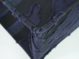 Christian Dior Book Tote Embroidered Canvas