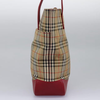 Burberry Nova Check Tote canvas check pattern