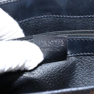 Celine Vintage Convertible Top Handle Bag Macadam Coated Canvas