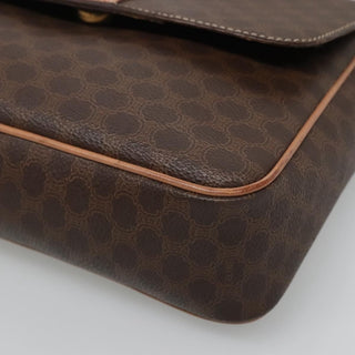 Celine Macadam Shoulder Bag PVC Leather