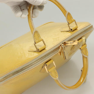 Louis Vuitton Alma Handbag Monogram Vernis
