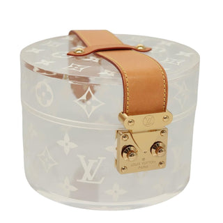 Louis Vuitton Box Scott Trunk Monogram Plexiglass