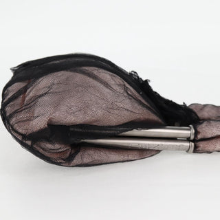 Chanel Drawstring Bucket Bag Chevron Patchwork Canvas