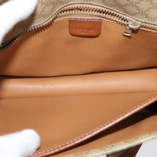 Celine Macadam Shoulder Bag PVC Leather