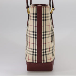Burberry Nova Check Tote canvas check pattern