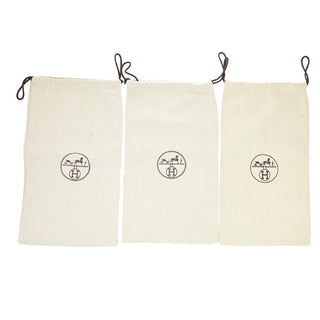 Hermes Dust bags Canvas and Cotton
