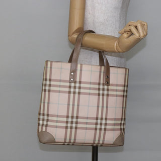 Burberry Nova Check Tote canvas check pattern