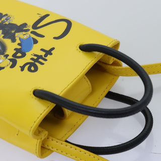 Balenciaga The Simpsons Shopping Tote Printed Leather