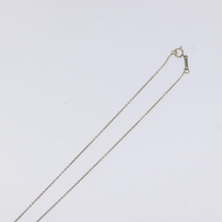 Tiffany & Co. Elsa Peretti Open Heart Pendant Necklace Sterling Silver