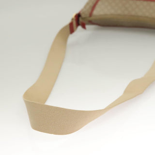 Celine Vintage Macadam Shoulder Bag Canvas and Leather