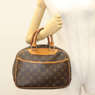 Louis Vuitton Trouville Handbag Monogram Canvas