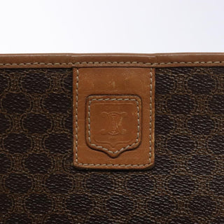 Celine Macadam Pochette Canvas and Leather