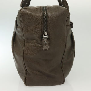 Salvatore Ferragamo Gancini Buckle Shoulder Bag Leather