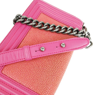 Chanel Boy Flap Bag Stingray