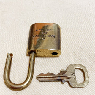 Louis Vuitton Cadenas Bag Charm Gold-plated