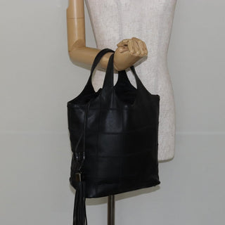 Chanel Square Stitch Tassel Hobo Quilted Leather
