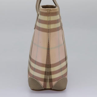 Burberry Nova Check Tote Canvas and Leather