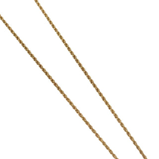 Christian Dior CD Pendant Necklace Gold-plated