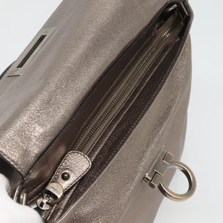 Salvatore Ferragamo Sofia Satchel Smooth Leather