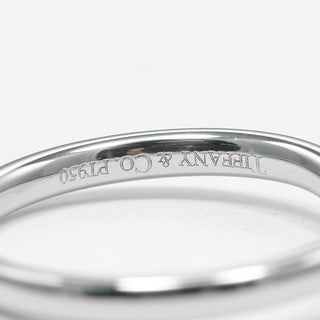 Tiffany & Co. Elsa Peretti Curved Wedding Band Ring Platinum