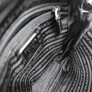 Prada Zip Messenger Canvas