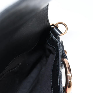 Gucci Horsebit Chain Clutch GG Canvas with Leather