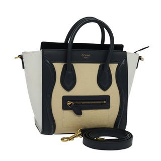 Celine Tricolor Luggage Bag Leather