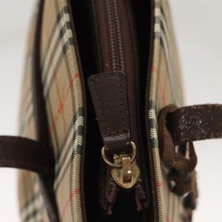 Burberry Nova Check Tote canvas check pattern