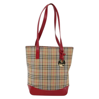 Burberry Nova Check Tote canvas check pattern