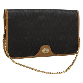 Christian Dior Vintage Honeycomb chain Canvas