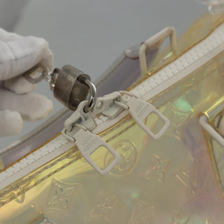 Louis Vuitton Keepall Bandouliere Bag Limited Edition Monogram Prism PVC