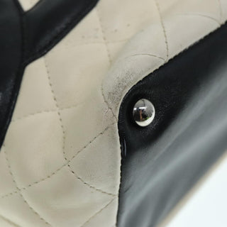 Chanel Cambon Tote Quilted Leather
