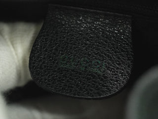 Gucci Vintage Bamboo Backpack Suede